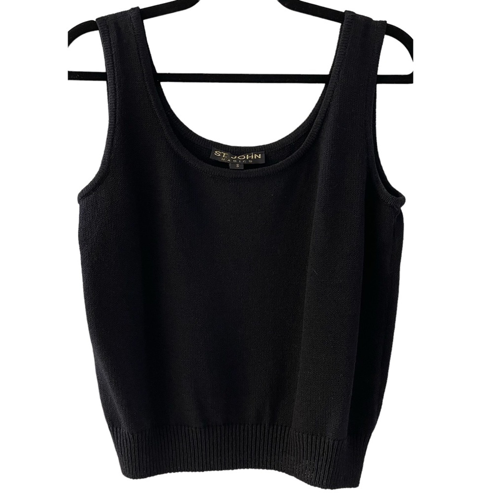 HP! 🎉❤️ Vintage St. John Basics Black Knit Camisole